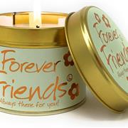 Lily Flame Candle in a Tin - Forever friends