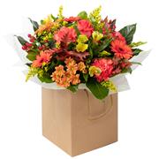 Florist Choice Orange Mix Bqt